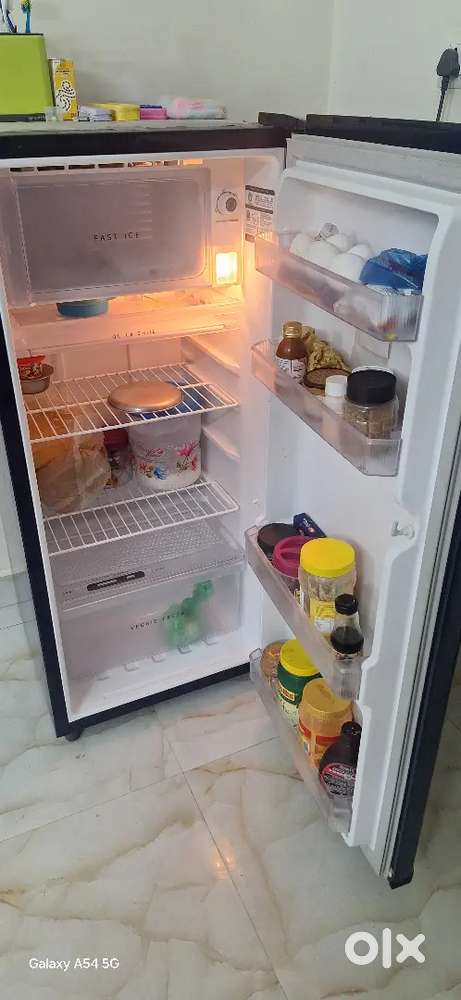 Whirlpool Fridge 6 months used + Small table