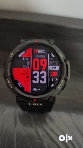 Amazfit T-Rex 2 Smart Watch Men, Dual-Band 6 Satellite  24-Day Battery
