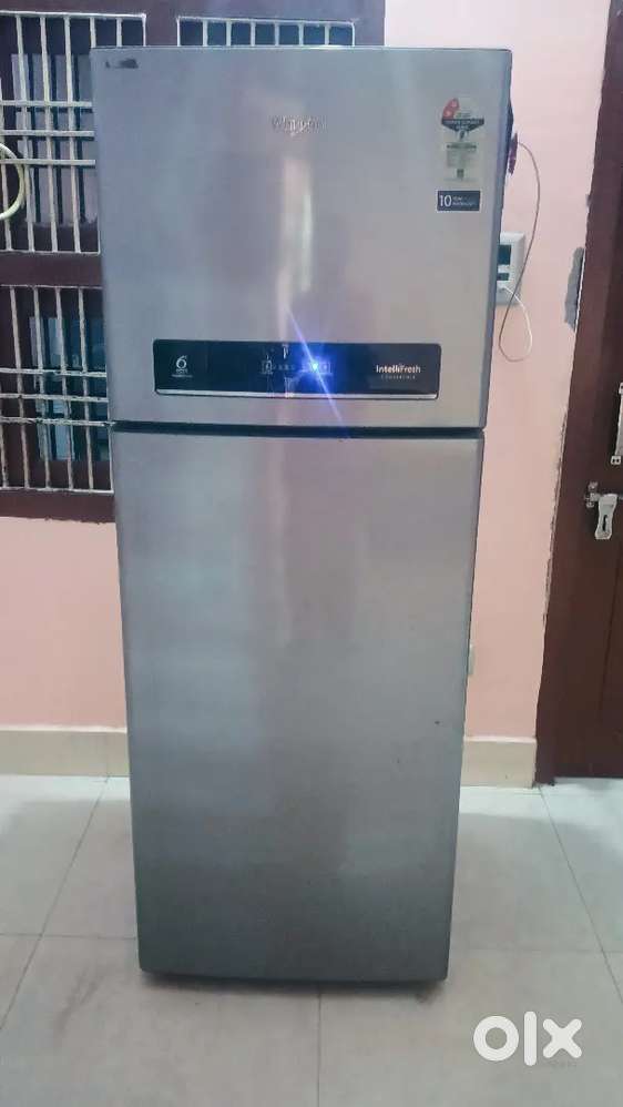 Whirlpool double door refrigerator 310L-5 year old (well maintained)