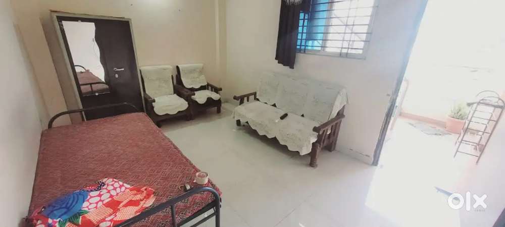 1Bhk Semi Furnished Flat For Rent Near Vijay Nagar Square