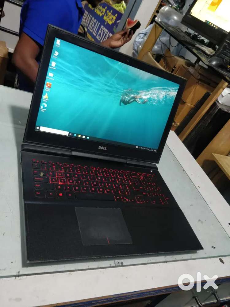 Dell laptop + i5 8th gen + 8GB RAM + 128gb SSD + 1TB HDD + with Win10