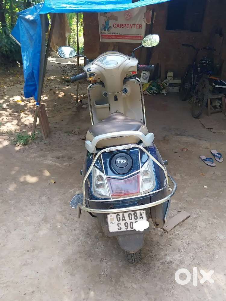 New TVS jupiter zx blue year 2023