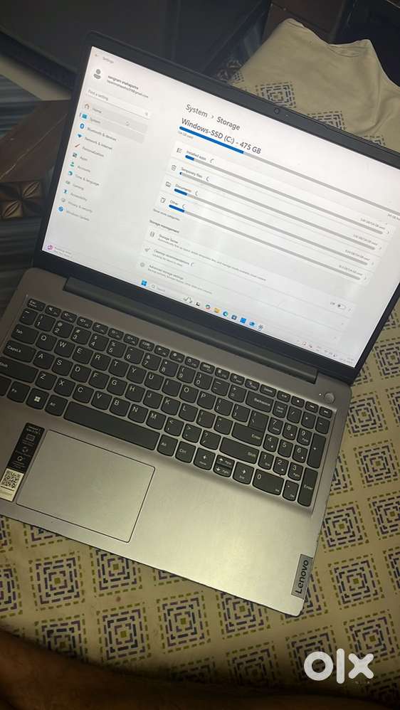 Lenevo Idea pad 3 Intel core i3 8 gb ram and 512 gb ssd