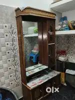 Dressing table with mirror