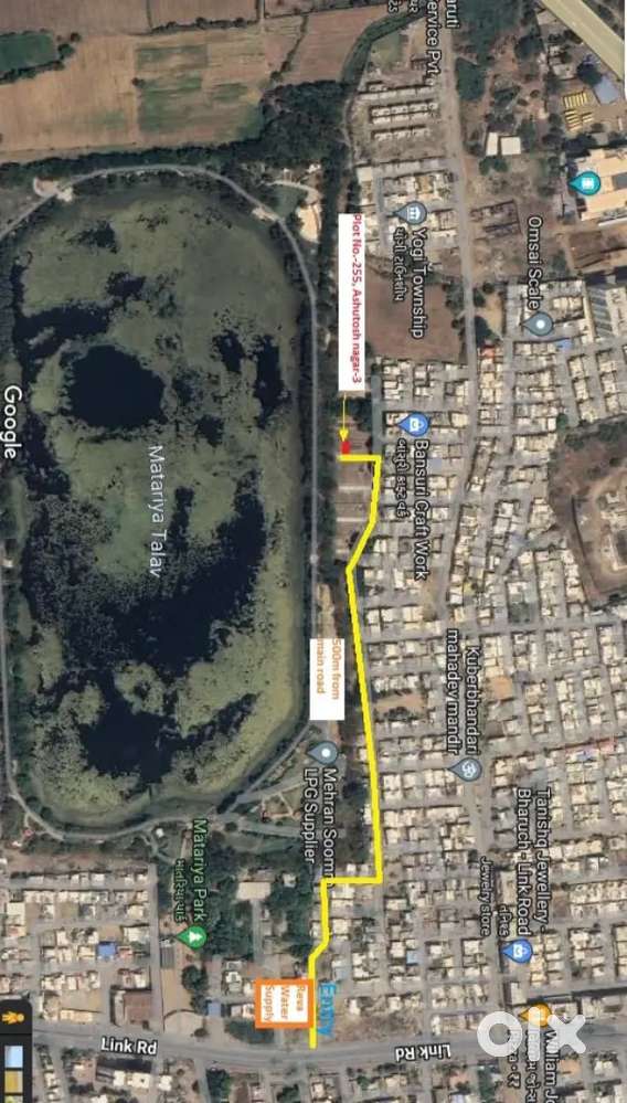 Residencial plot near matariya talav