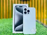 iPhone 15 Pro Max (White Titanium, 256 GB)