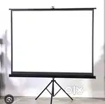Tripod stand with screen