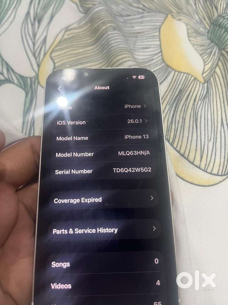 Iphone 13 ha batter heath 86 ha