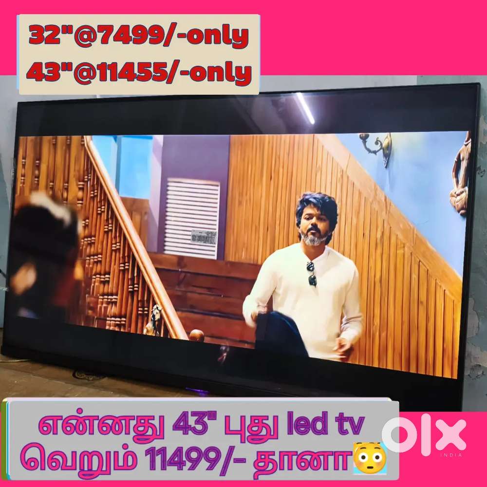 Book now $ new sony 43 inch smart led tv just 11455