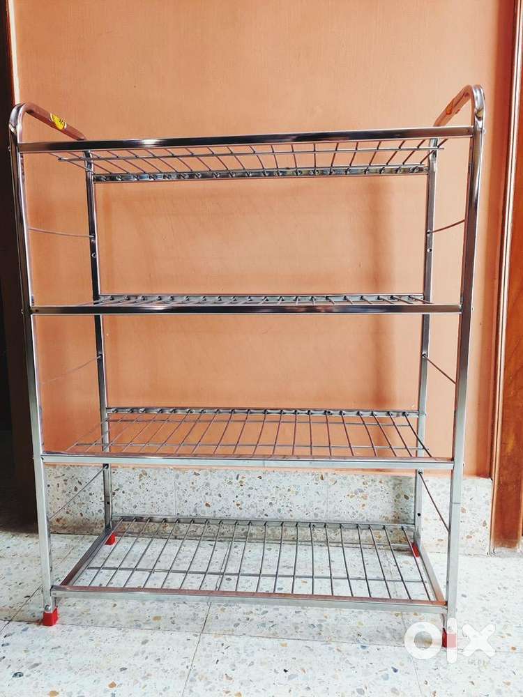 Brand New 30/30 Inches Stainless Steel Multipurpose Rack.
