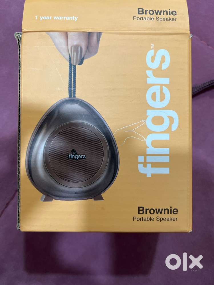 Portable brownie speaker
