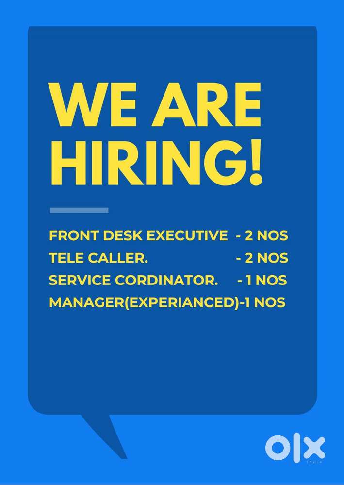 Service coordinator Required