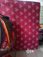 Cradle and baby high chair with mattress
