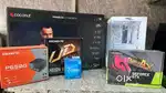FULL GAMING COMPUTER SET WITH RGB CABINET AND 27 INCH LED
