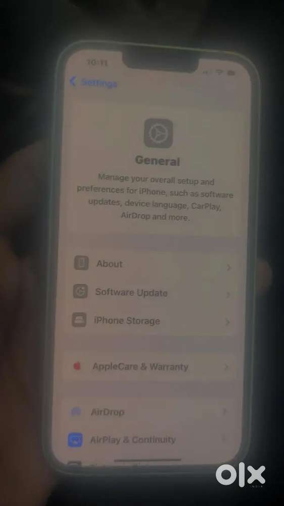 I phone 13 I phone 13  128gb white colour mobile 90 battery health