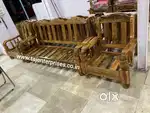 Sofa set 3+1+1 with cushion set Brand New