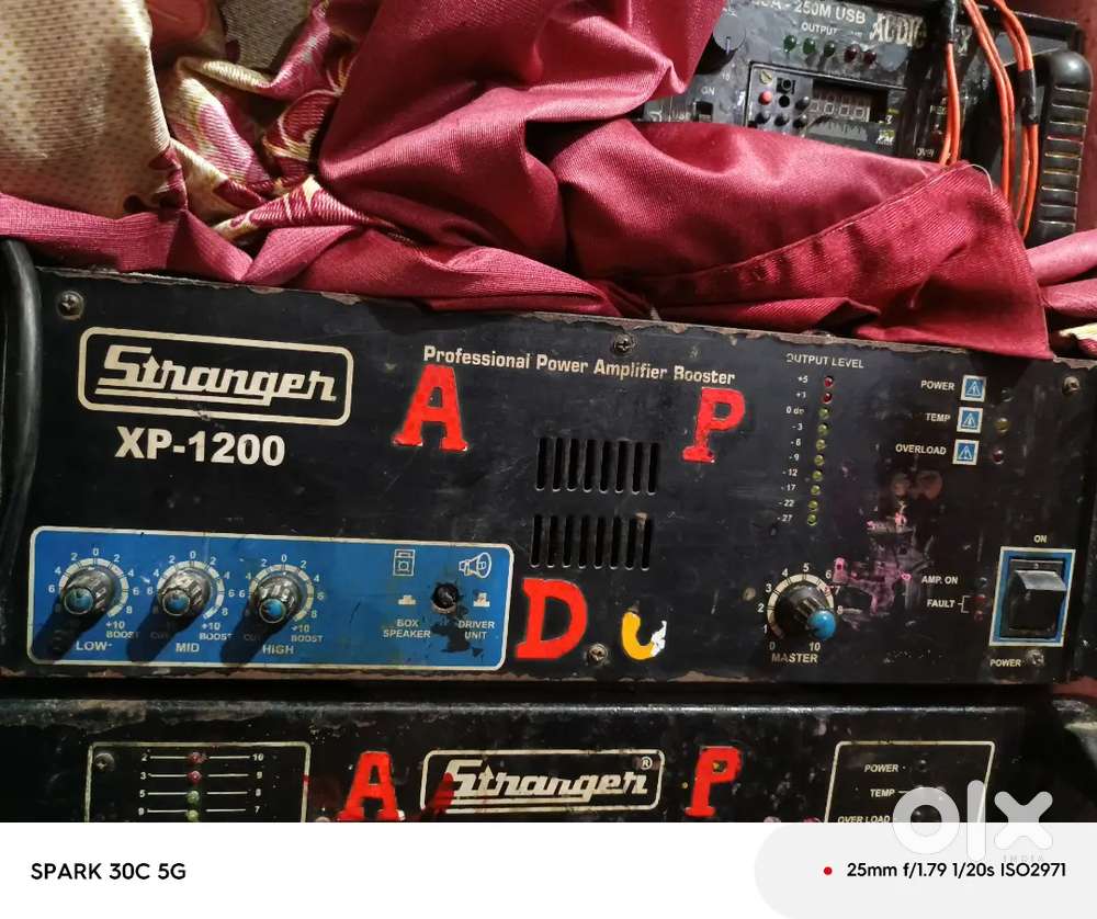 Stranger 12 amplifier 1 year old