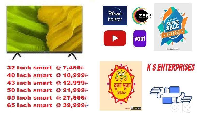 55 inches SMART LED TV, ORIGNAL 4K IN 27,999/- ONLY.