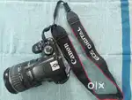 Canon DSLR camera with 28mm-135mm lens
