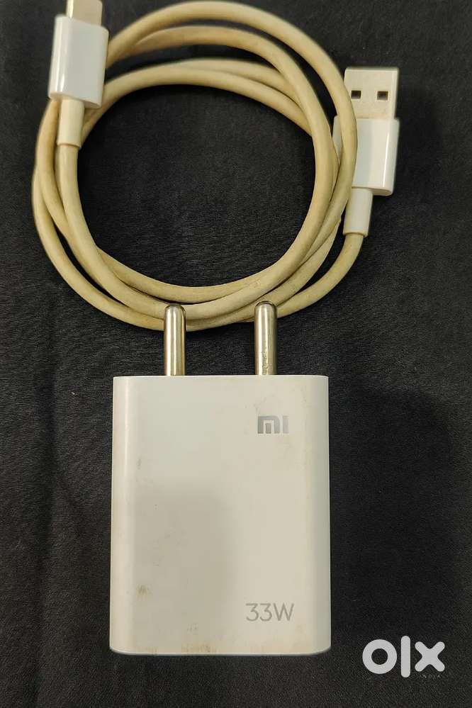 Mi 33W SonicCharge 2.0 Charger / Power Cable and Adaptor