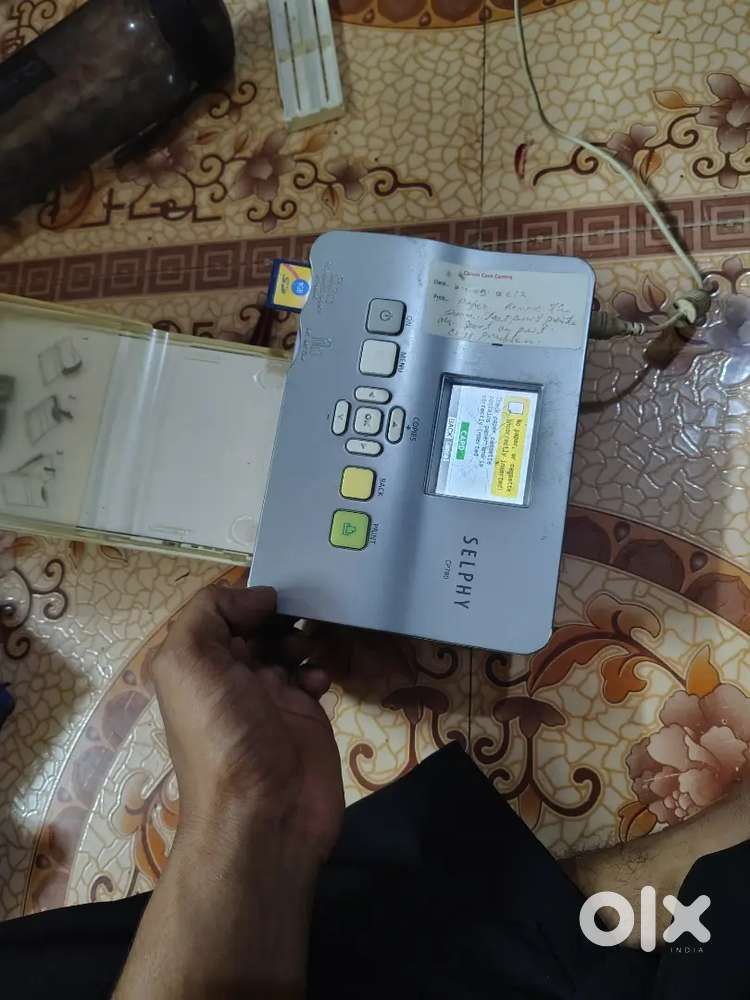 Selphy cp 780 printer with paper sheet free