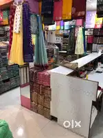 Saree shop sales person