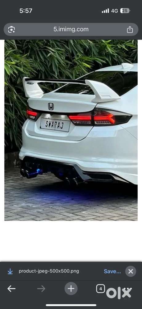 Honda city mugen spoiler