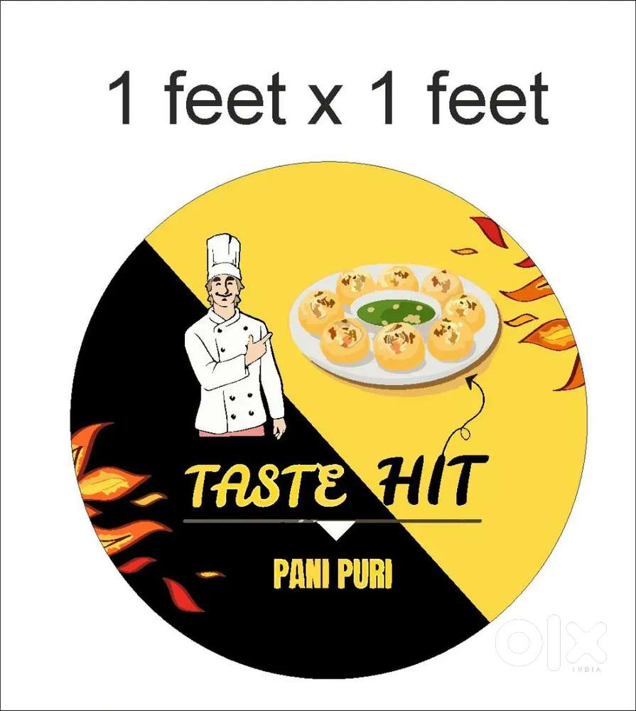 Pani puri shop maintain... Friday nd Saturday week off