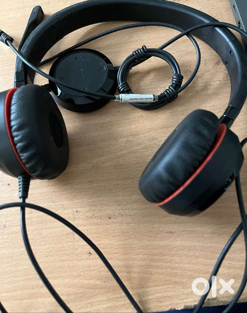 Jabra Evolve 20 SE Stereo – Leatherette Headset with Mic