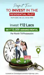 Residential pre launch plots in lalru