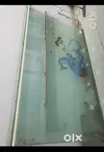 sliding glass door fixed glass 2 number