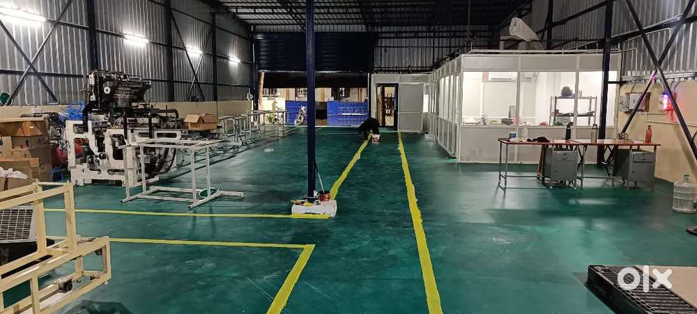 Turning, milling, welding, machine assembly