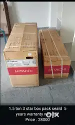 1.5 ton 3star  brand new seal pack ac with gst bill