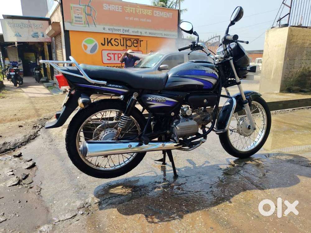 Hero splendor pro with button start