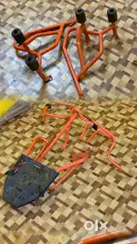Duke crash guard saddle stay
