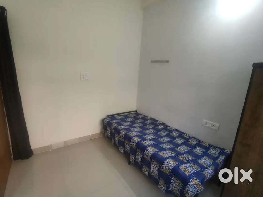 One semi furnished room available for rent