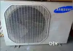 Samsung 3 star split ac outdoor unit running condition with gas