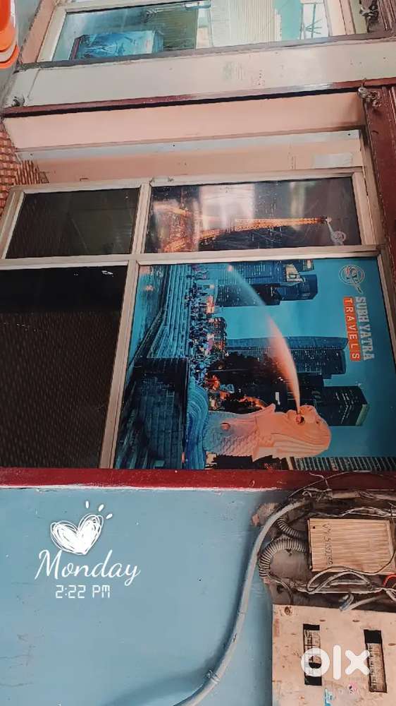 It is a big size shop and can be used for multipurpose