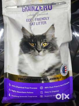 Eco friendly cat litter weighing 7.5kgs