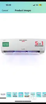 Llyod 1.5 ton 5star ac