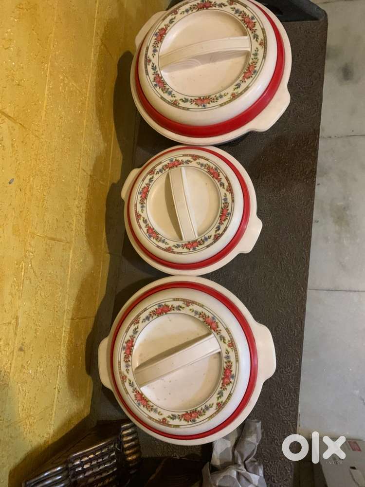 Washing machine &Electric casseroles warmer with3 casseroles for sale