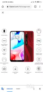 Redmi 8 New 4 months usd mobile mint condition 4 64