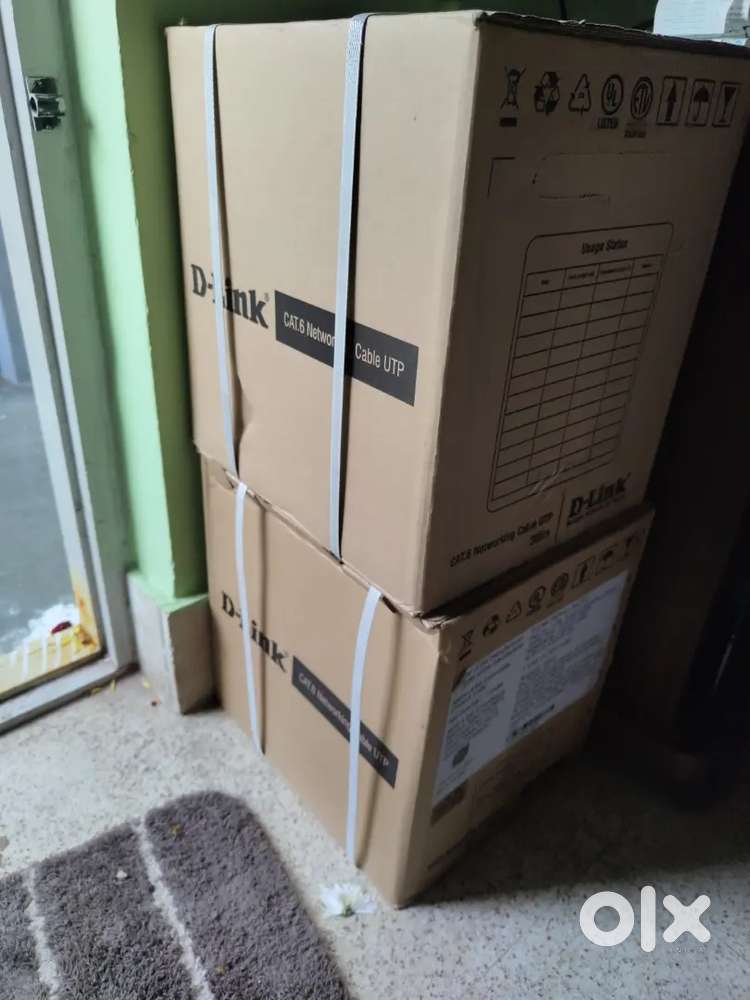 D-LINK Cat 6 Network Cable 4Box Avilable