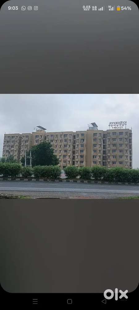 Flat on rent 15000 Janaadhar Sanand