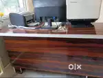 counter 6 ft X 4 ft X 2.5 ft X2 ft & 2 benches 4 ft X 1.5 ft X 1 ft
