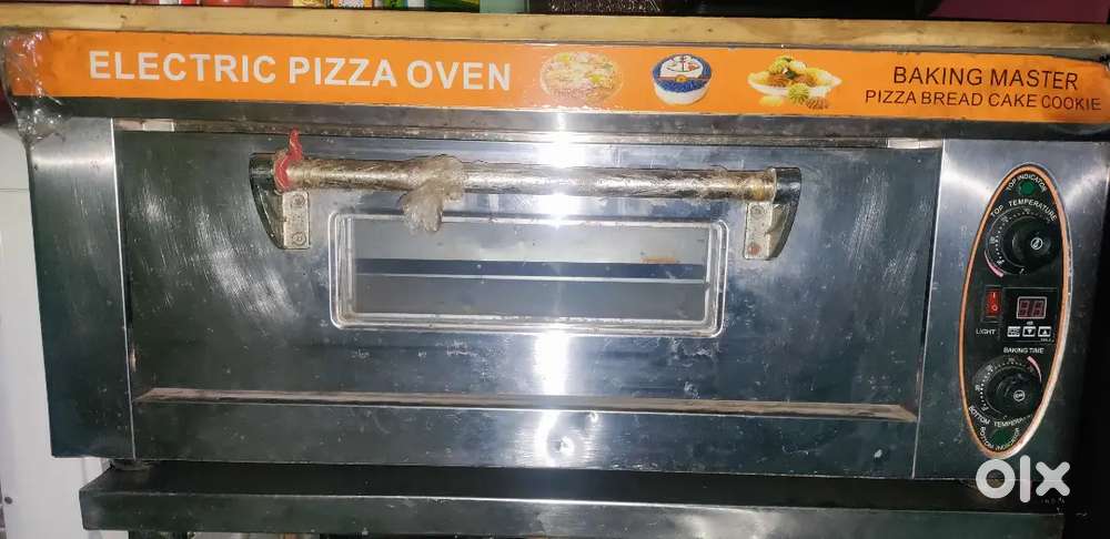 Electric stone pizza oven