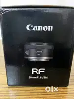 Canon 50 mm Lens RF 50mm F1.8 STM BRAND NEW
