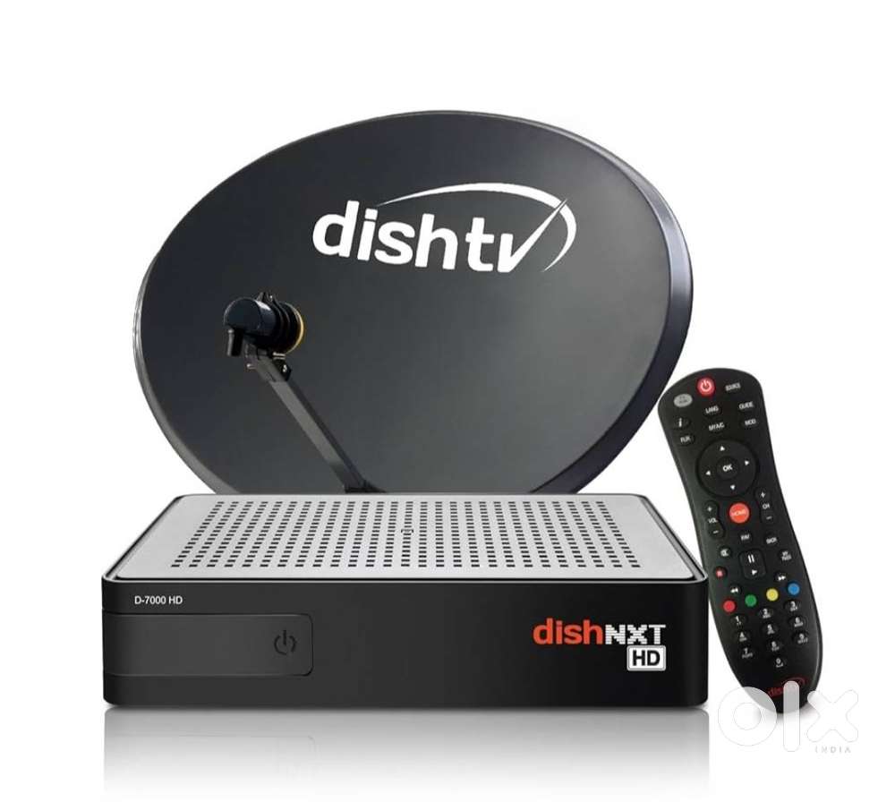 Dish TV HD setup box, remote,Dish, cable. DTH