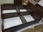 NEW QUEEN 5x6 SIZE with STOARGE BED IN PATTI DESIGN