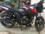 Pulsar black red April 2024 model condition is good, average 55
